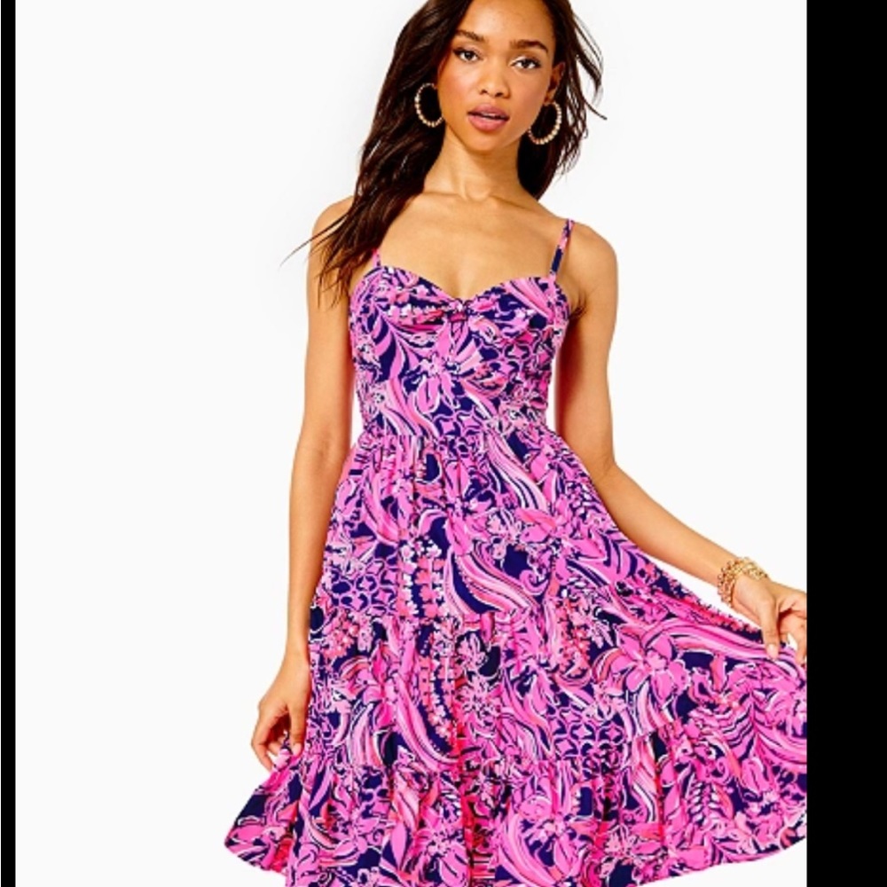 Lilly Pulitzer Adalia Tiered Dress NWT